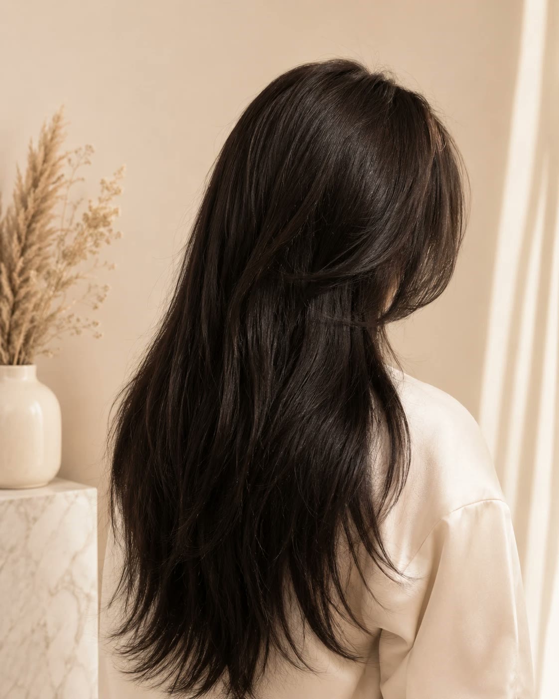 Shade 2: darkest brown, almost black